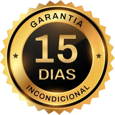 Selo de garantia de 15 dias