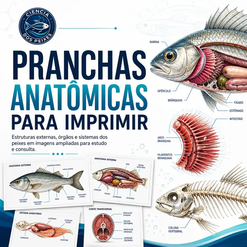 Pranchas Anatômicas para Imprimir